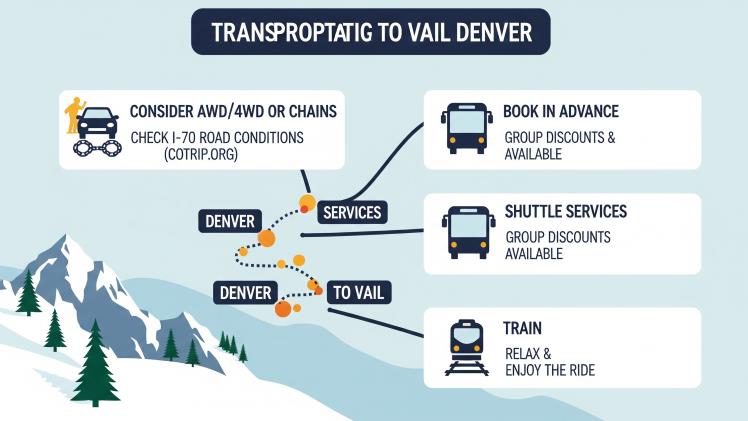 Transportation Tips for Ski Groups Traveling to Vail from Denver