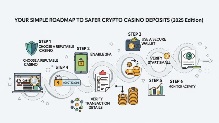 Your Simple Roadmap to Safer Crypto Casino Deposits (2025 Edition)